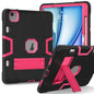 Contrast Color Silicone Acrylic PC Tablet Case with Holder, For iPad Air 11 2026 / 2025 / 2024