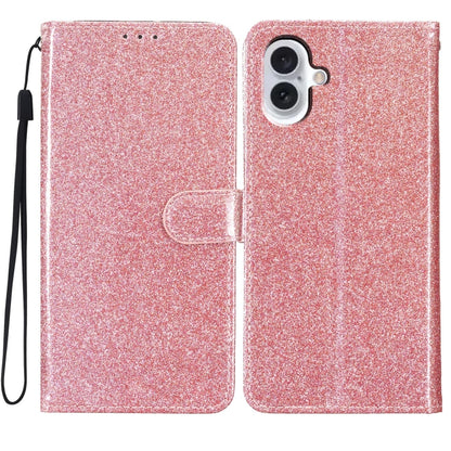 Glitter Powder Flip Leather Phone Case