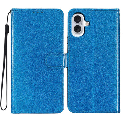 Glitter Powder Flip Leather Phone Case