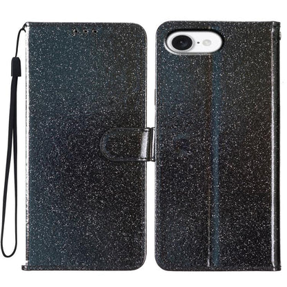 Glitter Powder Flip Leather Phone Case