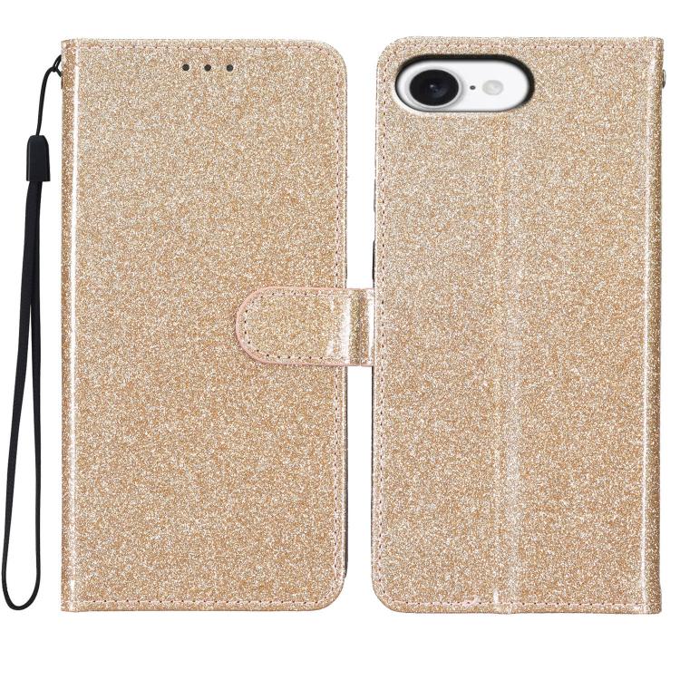 Glitter Powder Flip Leather Phone Case
