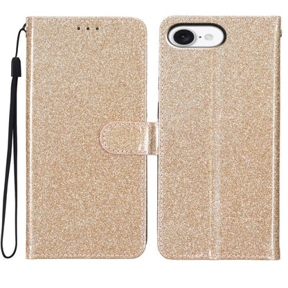 Glitter Powder Flip Leather Phone Case