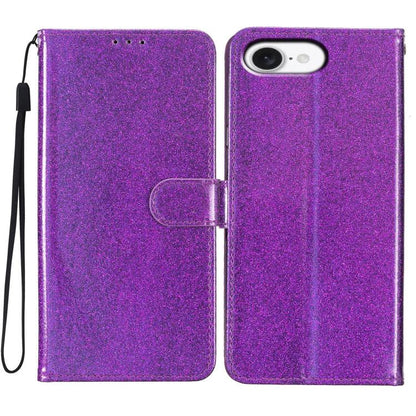 Glitter Powder Flip Leather Phone Case