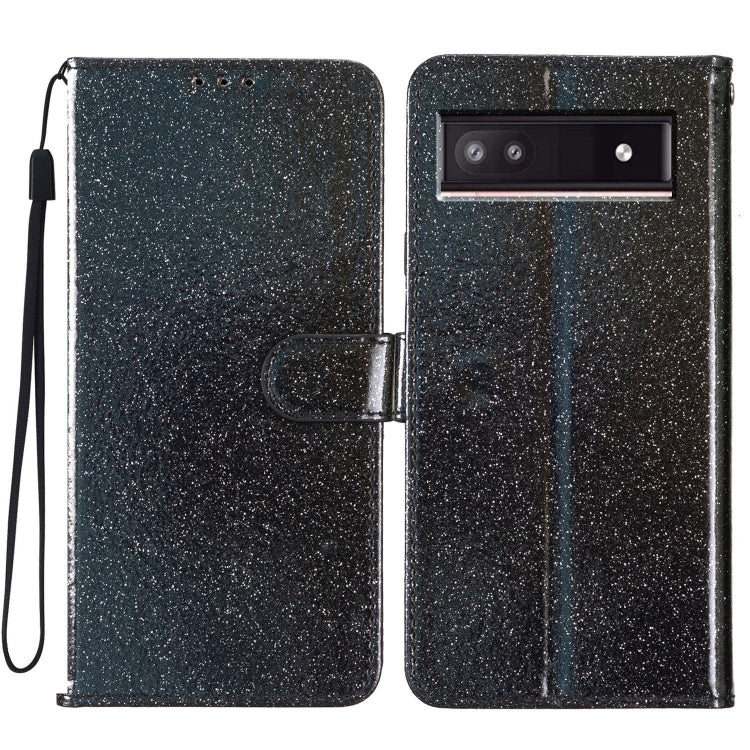 Glitter Powder Flip Leather Phone Case, For Google Pixel 9 Pro XL, For Google Pixel 9A, For Google Pixel 9 / 9 Pro, For Google Pixel 8A