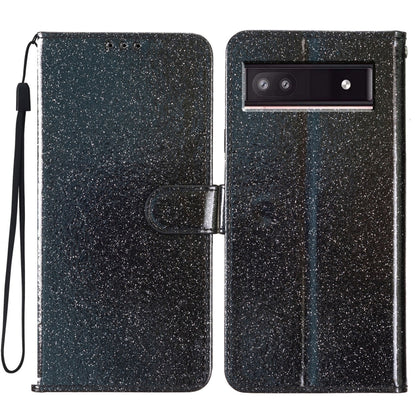 Glitter Powder Flip Leather Phone Case, For Google Pixel 9 Pro XL, For Google Pixel 9A, For Google Pixel 9 / 9 Pro, For Google Pixel 8A