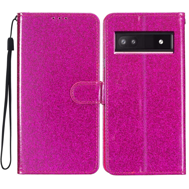 Glitter Powder Flip Leather Phone Case, For Google Pixel 9 Pro XL, For Google Pixel 9A, For Google Pixel 9 / 9 Pro, For Google Pixel 8A