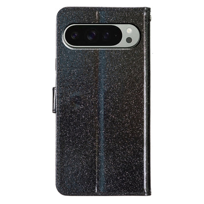 Glitter Powder Flip Leather Phone Case, For Google Pixel 9 Pro XL, For Google Pixel 9A, For Google Pixel 9 / 9 Pro, For Google Pixel 8A