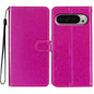 Glitter Powder Flip Leather Phone Case, For Google Pixel 9 Pro XL, For Google Pixel 9A, For Google Pixel 9 / 9 Pro, For Google Pixel 8A