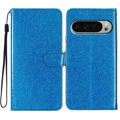 Glitter Powder Flip Leather Phone Case, For Google Pixel 9 Pro XL, For Google Pixel 9A, For Google Pixel 9 / 9 Pro, For Google Pixel 8A
