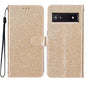 Glitter Powder Flip Leather Phone Case, For Google Pixel 9 Pro XL, For Google Pixel 9A, For Google Pixel 9 / 9 Pro, For Google Pixel 8A