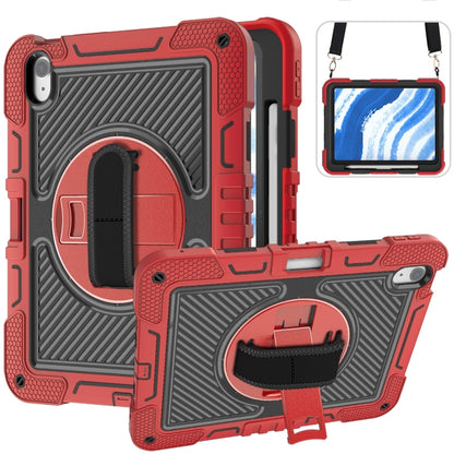 360 Degree Rotation PC Contrast Silicone Tablet Case, For iPad Air 11 2026 / 2025 / 2024, For iPad Pro 11 2025 / 2024