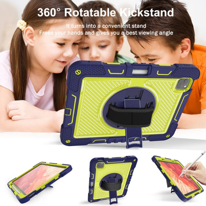 360 Degree Rotation PC Contrast Silicone Tablet Case
