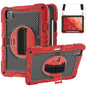 360 Degree Rotation PC Contrast Silicone Tablet Case, For iPad Air 11 2026 / 2025 / 2024, For iPad Pro 11 2025 / 2024