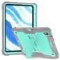 Shockproof Silicone Hybrid PC Tablet Case with Holder, For iPad Air 13 2026 / 2025 / 2024, For iPad Air 11 2026 / 2025 / 2024, For iPad Pro 13 2025 / 2024, For iPad Pro 11 2025 / 2024
