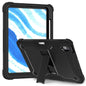 Shockproof Silicone Hybrid PC Tablet Case with Holder, For iPad Air 13 2026 / 2025 / 2024, For iPad Air 11 2026 / 2025 / 2024, For iPad Pro 13 2025 / 2024, For iPad Pro 11 2025 / 2024