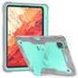 Shockproof Silicone Hybrid PC Tablet Case with Holder, For iPad Air 13 2026 / 2025 / 2024, For iPad Air 11 2026 / 2025 / 2024, For iPad Pro 13 2025 / 2024, For iPad Pro 11 2025 / 2024