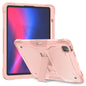 Shockproof Silicone Hybrid PC Tablet Case with Holder, For iPad Air 13 2026 / 2025 / 2024, For iPad Air 11 2026 / 2025 / 2024, For iPad Pro 13 2025 / 2024, For iPad Pro 11 2025 / 2024