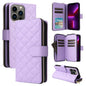 Crossbody Rhombic Zipper Tower Buckle Leather Phone Case with Lanyard, For iPhone SE 2022 / 2020 / 8 / 7, For iPhone 13 Pro Max, For iPhone 13 Pro, For iPhone 13 mini