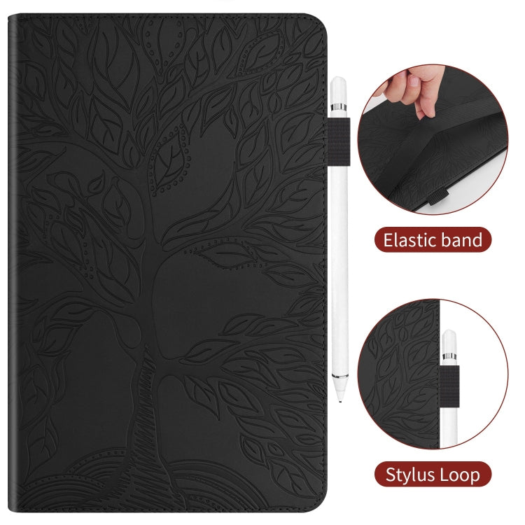 Tree Life Series Embossed Smart Leather Tablet Case