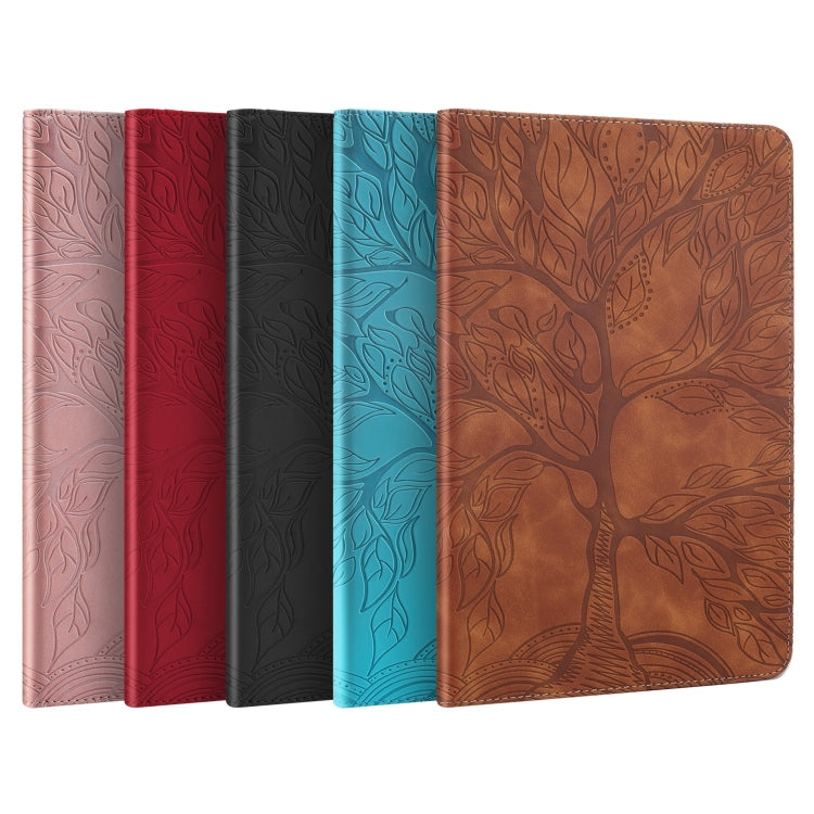 Tree Life Series Embossed Smart Leather Tablet Case