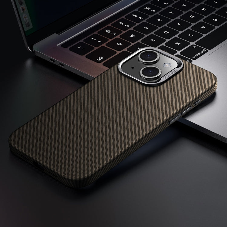 SULADA 600D Kevlar Texture PC Shockproof Phone Case, For iPhone 15 Pro Max, For iPhone 15 Pro, For iPhone 15, For iPhone 14, For iPhone 14 Pro, For iPhone 14 Pro Max