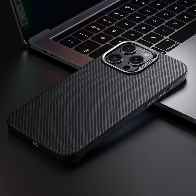 SULADA 600D Kevlar Texture PC Shockproof Phone Case, For iPhone 15 Pro Max, For iPhone 15 Pro, For iPhone 15, For iPhone 14, For iPhone 14 Pro, For iPhone 14 Pro Max