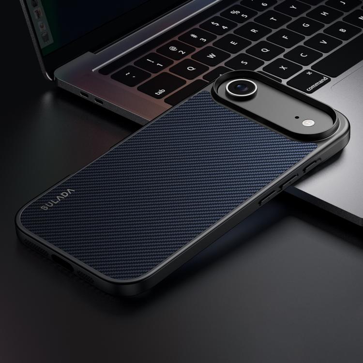 SULADA 600D Kevlar Texture PC Shockproof Phone Case, For iPhone 18 Pro, For iPhone 18 Pro Max, For iPhone 17 Pro Max, For iPhone 17 Pro, For iPhone 17, For iPhone Air