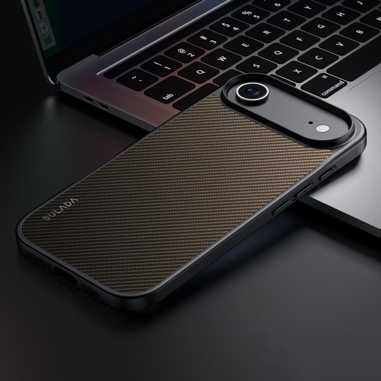 SULADA 600D Kevlar Texture PC Shockproof Phone Case, For iPhone 18 Pro, For iPhone 18 Pro Max, For iPhone 17 Pro Max, For iPhone 17 Pro, For iPhone 17, For iPhone Air