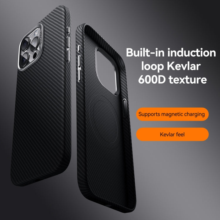 SULADA 600D Kevlar Texture PC Shockproof Phone Case, For iPhone 18 Pro, For iPhone 18 Pro Max, For iPhone 17 Pro Max, For iPhone 17 Pro, For iPhone 17, For iPhone Air