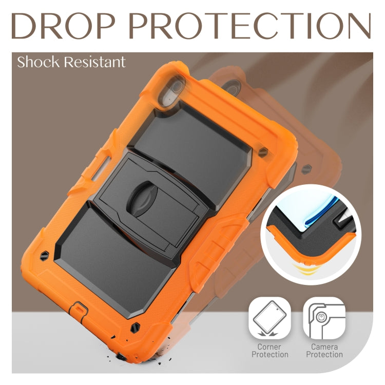 Silicone Hydric PC Tablet Case with Shoulder Strap & Holder, For iPad Air 11 2026 / 2025 / 2024