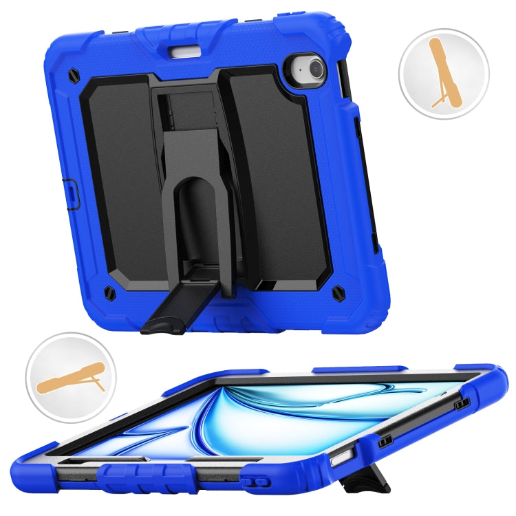 Silicone Hydric PC Tablet Case with Shoulder Strap & Holder, For iPad Air 11 2026 / 2025 / 2024