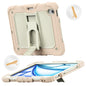 Silicone Hydric PC Tablet Case with Shoulder Strap & Holder, For iPad Air 11 2026 / 2025 / 2024