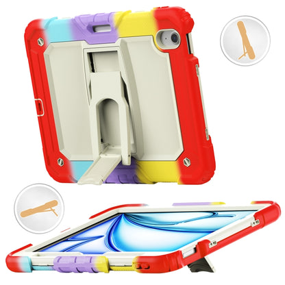 Silicone Hydric PC Tablet Case with Shoulder Strap & Holder, For iPad Air 11 2026 / 2025 / 2024
