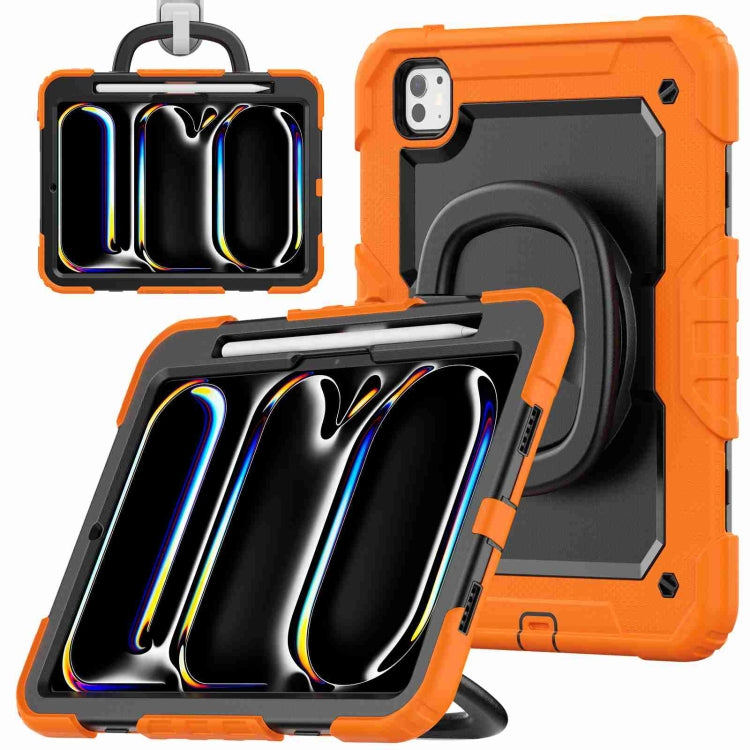 Handle Silicone Hydric PC Tablet Case with Shoulder Strap