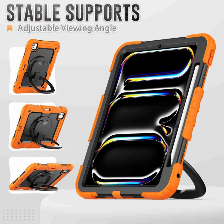 Handle Silicone Hydric PC Tablet Case with Shoulder Strap