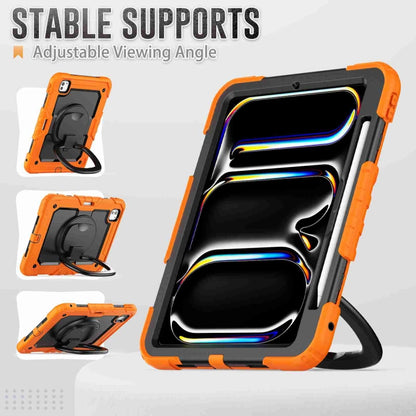 Handle Silicone Hydric PC Tablet Case with Shoulder Strap