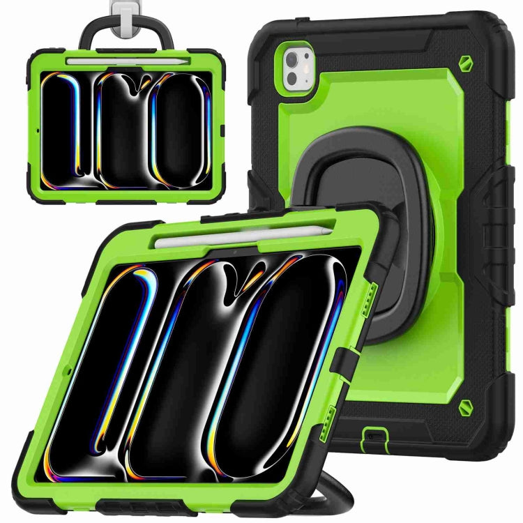 Handle Silicone Hydric PC Tablet Case with Shoulder Strap