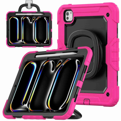 Handle Silicone Hydric PC Tablet Case with Shoulder Strap