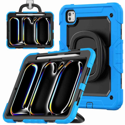 Handle Silicone Hydric PC Tablet Case with Shoulder Strap
