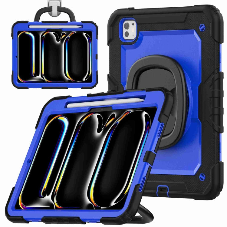 Handle Silicone Hydric PC Tablet Case with Shoulder Strap