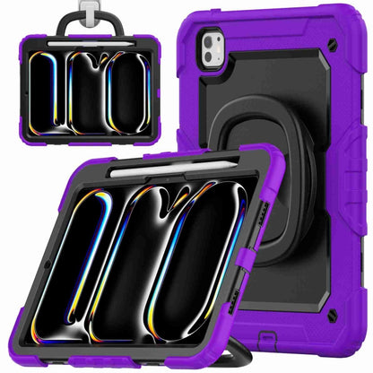 Handle Silicone Hydric PC Tablet Case with Shoulder Strap