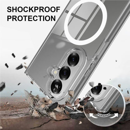 Scratchproof PC Transparent MagSafe Phone Case, For Samsung Galaxy Z Fold7, For Samsung Galaxy Z Flip6 / Flip7 FE, For Samsung Galaxy Z Fold6