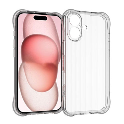 Water Ripple Fine Hole TPU Phone Case, For iPhone 16 Plus, For iPhone 16