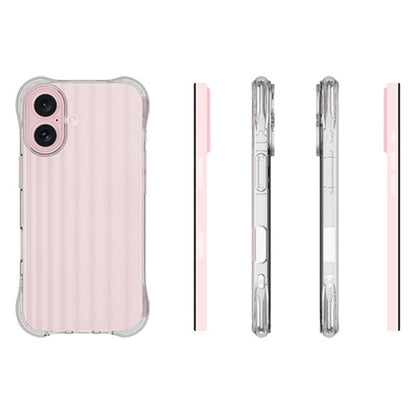 Water Ripple Fine Hole TPU Phone Case, For iPhone 16 Plus, For iPhone 16