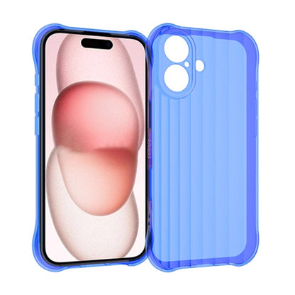 Water Ripple Fine Hole TPU Phone Case, For iPhone 16 Plus, For iPhone 16