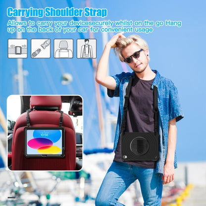 Rotation Holder Silicone Hybrid PC Tablet Case