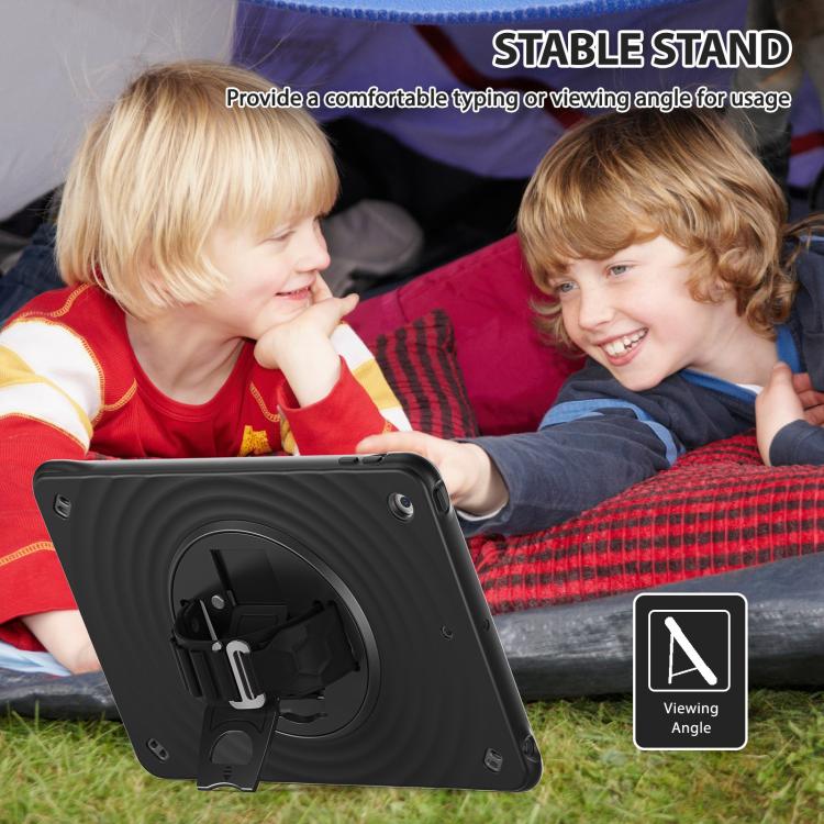 Rotation Holder Silicone Hybrid PC Tablet Case