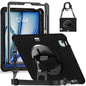Rotation Holder Silicone Hybrid PC Tablet Case, For iPad Air 13 2026 / 2025 / 2024, For iPad Air 11 2026 / 2025 / 2024, For iPad Pro 13 2025 / 2024, For iPad Pro 11 2025 / 2024, For iPad 10th Gen 10.9 2022, For iPad mini 2024 / mini 6