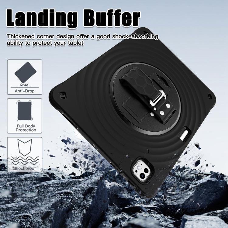 Rotation Holder Silicone Hybrid PC Tablet Case