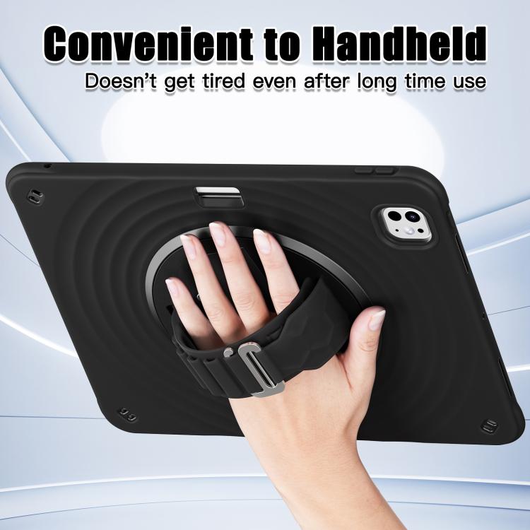 Rotation Holder Silicone Hybrid PC Tablet Case